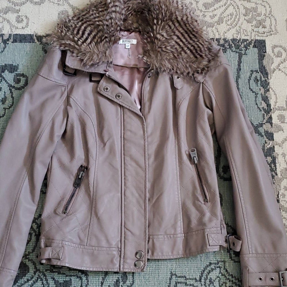 Size small buffalo leather jacket